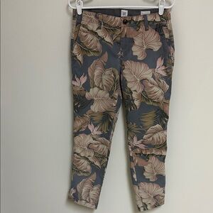 GAP Girlfriend Chino Pants in Pink and Gray
